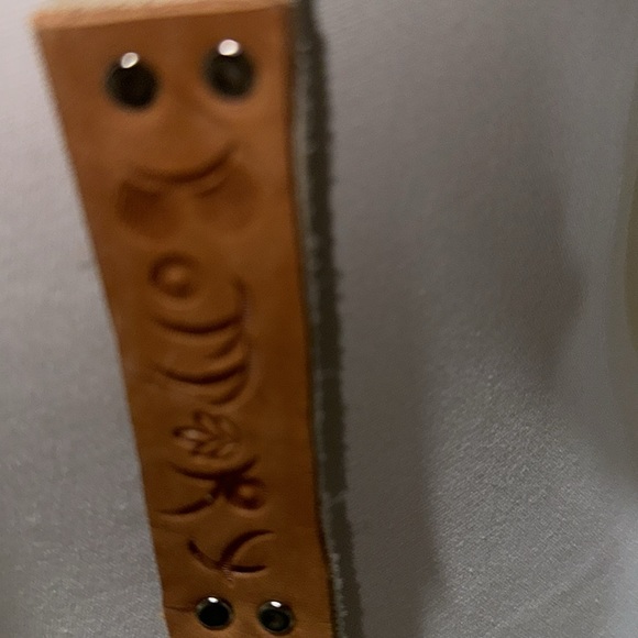 Off white leather crossbody - Picture 5 of 6